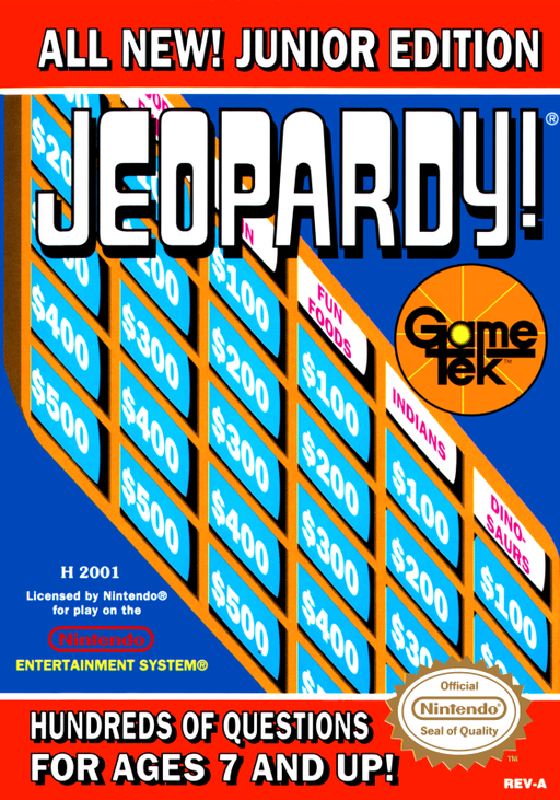 Jeopardy! Junior Edition (USA) box art